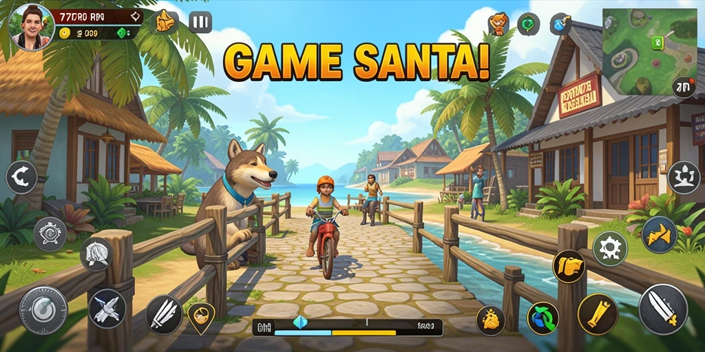 Tampilan gameplay seru dan menarik dari 77RP.