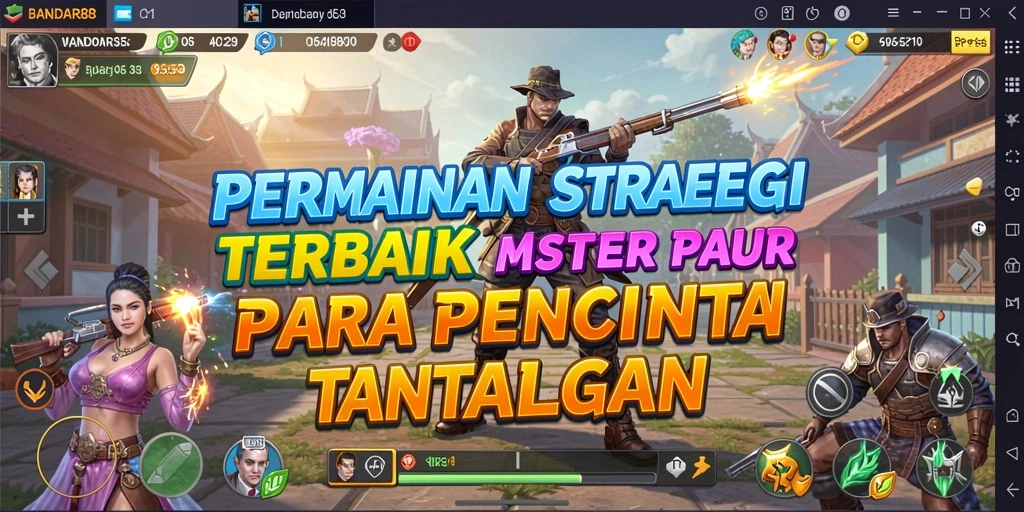 Tampilan gameplay BANDAR88 yang mendebarkan dan penuh strategi.