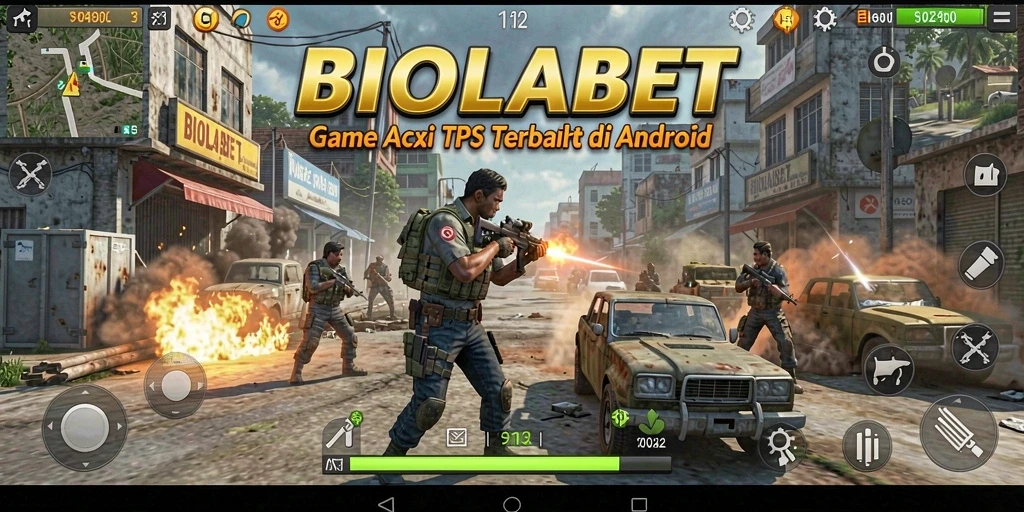 Tampilan gameplay seru di BIOLABET dengan aksi tembak-menembak yang dinamis.