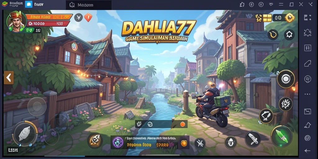 Tangkapan layar gameplay DAHLIA77 yang menarik dan interaktif.