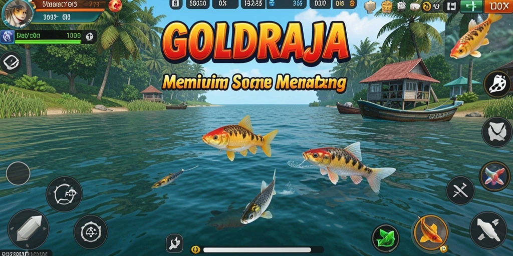 Tangkapan besar di GOLDRAJA dengan grafis memukau dan gameplay menarik.