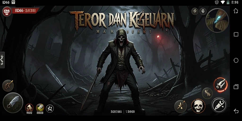 Tampilan gameplay mencekam dari ID66 yang penuh dengan teror.