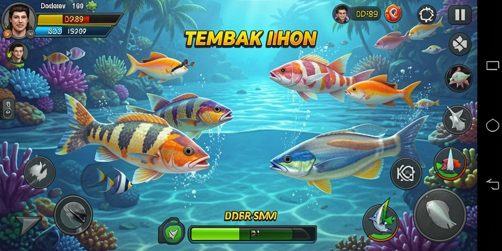 Gameplay seru Tembak Ikan di IDR89 dengan grafis menarik.
