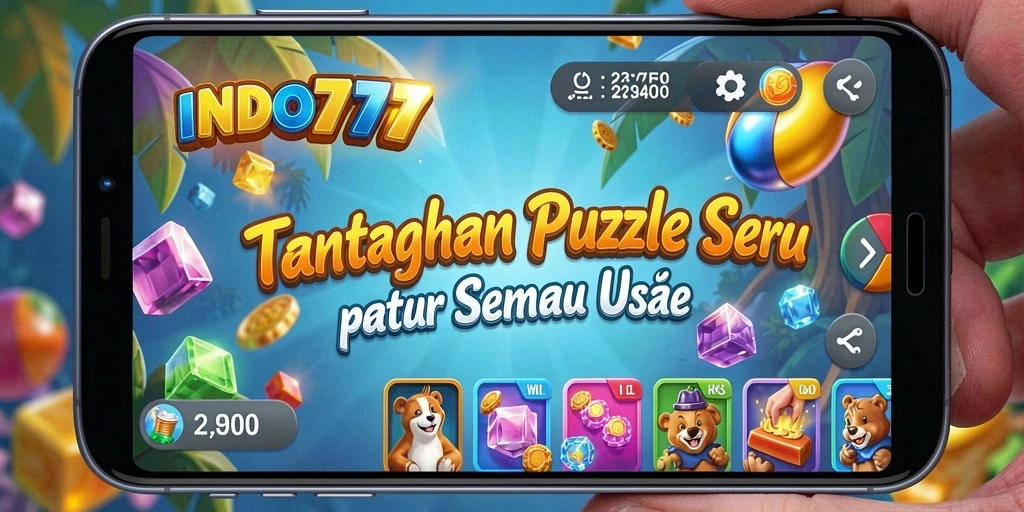 Tampilan gameplay INDO777 yang menarik dan menantang.