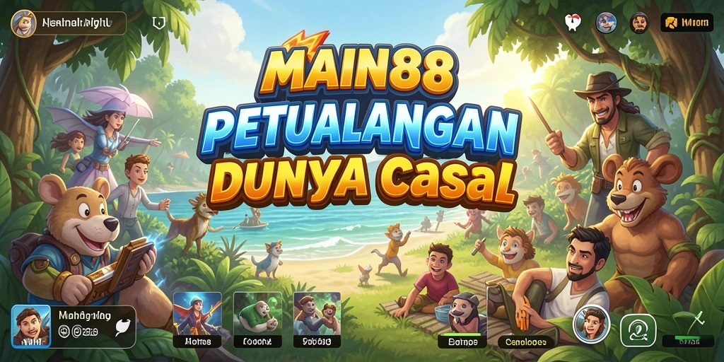 Tampilan gameplay MAIN88 yang seru dan menantang.