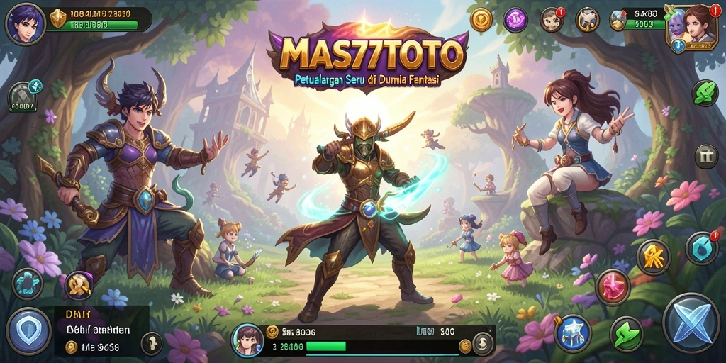Tangkapan layar gameplay MAS77TOTO yang menampilkan momen petualangan epik.