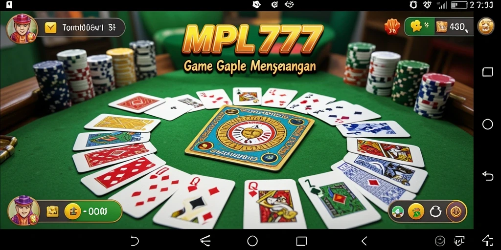 Gameplay seru Gaple yang menarik dan interaktif.