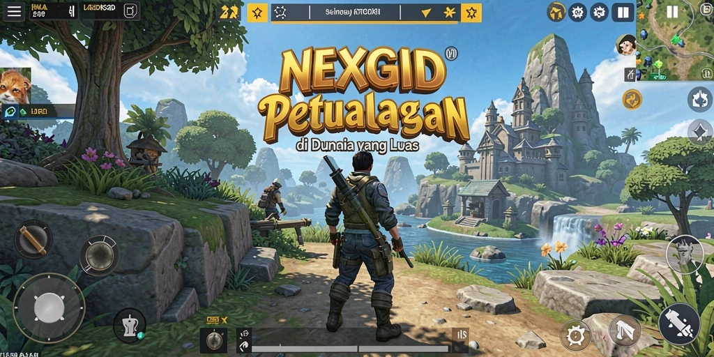 Gameplay menakjubkan di dunia terbuka NEXGID.
