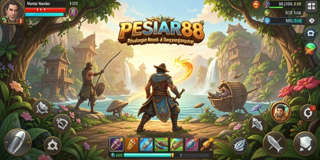 Tampilan menarik dari gameplay PESIAR88 yang penuh petualangan.