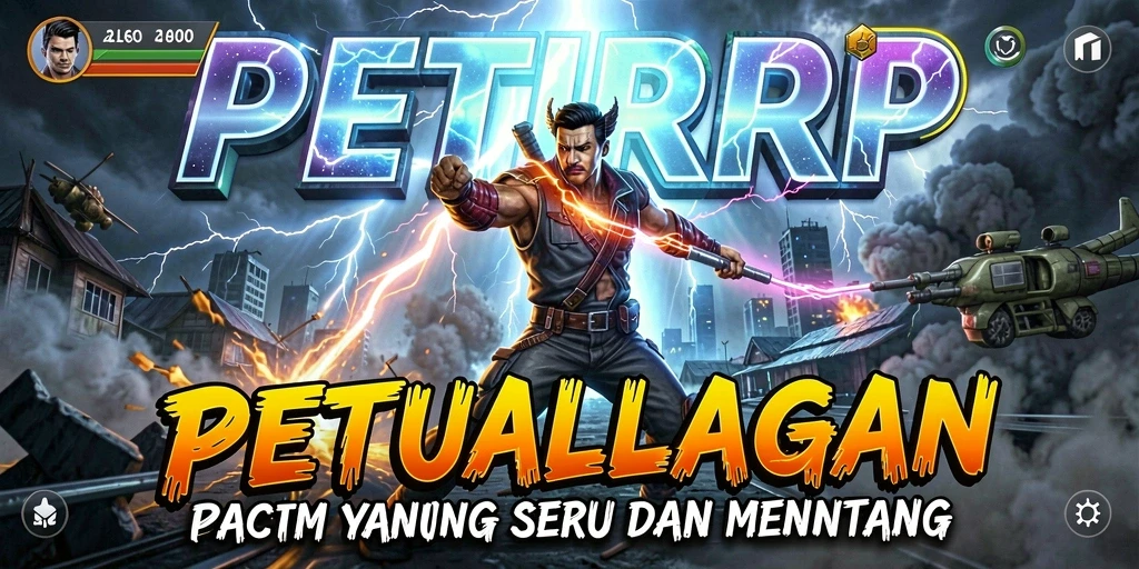 Gameplay PETIRRP yang penuh aksi dan menantang.