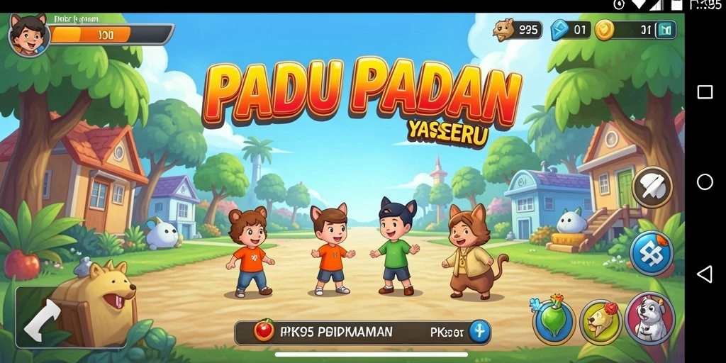Tampilan gameplay PK95 yang menawan dan seru.