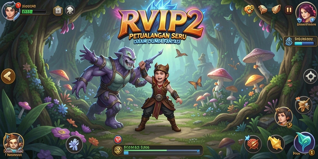 Tangkapan layar gameplay RVIP2 menampilkan aksi seru dan grafik menawan.