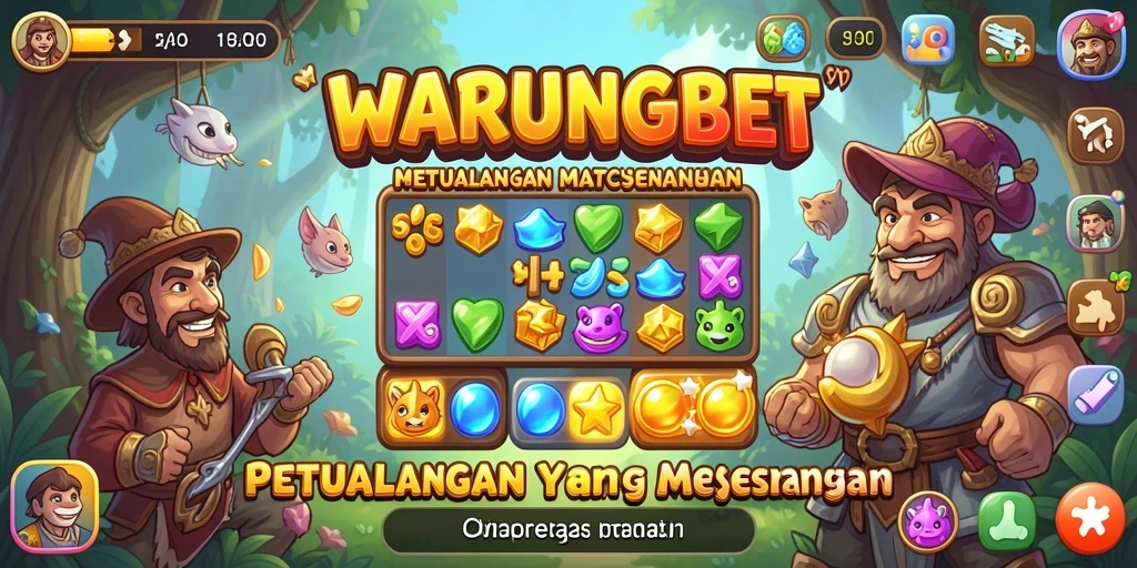 Gameplay seru dan penuh warna dari WARUNGBET.