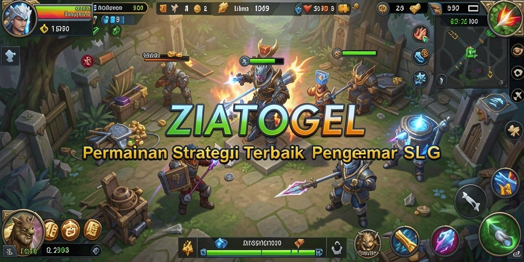 Tampilan gameplay menarik di ZIATOGEL dengan strategi mendalam.